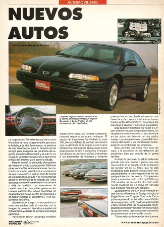 Nuevos Autos - Septiembre 1992