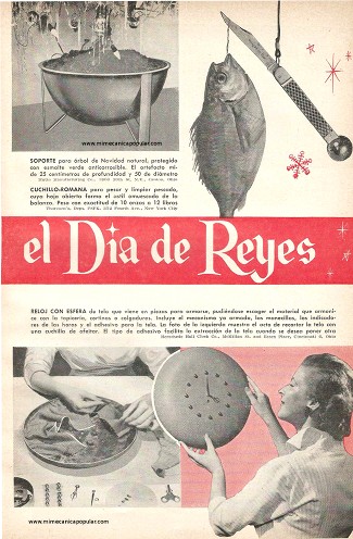 Regalos para el Día de Reyes - Enero 1956