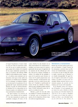 El placer de conducir: BMW modelo Z3 -Febrero 1999