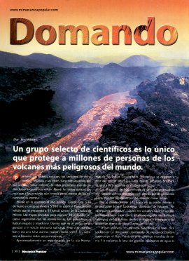Domando al volcán - Marzo 1998