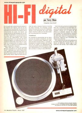 El HI-FI digital de Marzo 1987