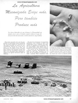 Mecánica en la Agricultura -Agosto 1965