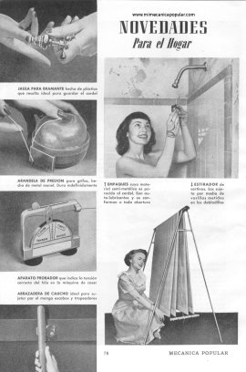 Novedades para el Hogar - Febrero 1951