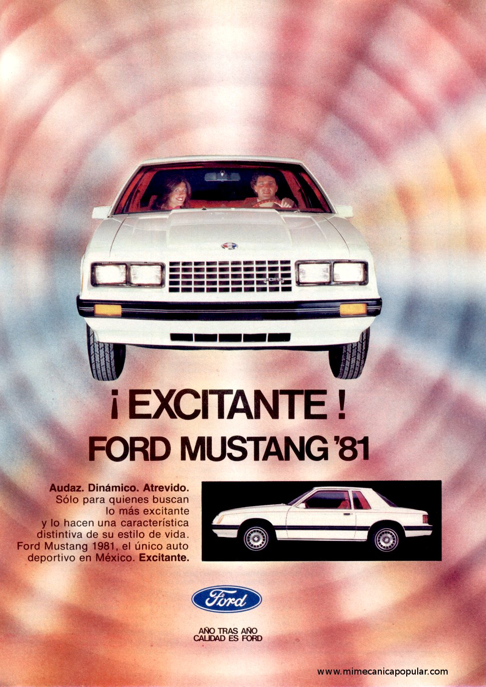 Publicidad - Ford Mustang '81 - Diciembre 1980