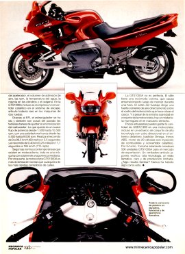 La SUPERMOTO Yamaha GTS 1000A -Noviembre 1993