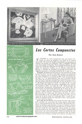 Los Cortes Compuestos Son Complicados - Septiembre 1949