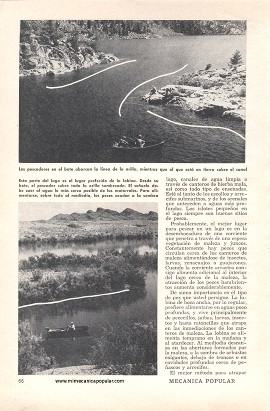Sitios Donde Encontrar Peces en un Lago - Junio 1954