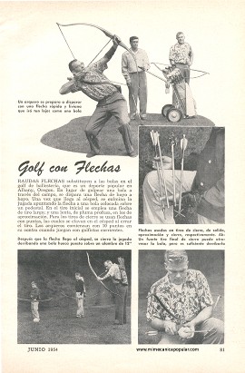 Golf con Flechas - Junio 1954