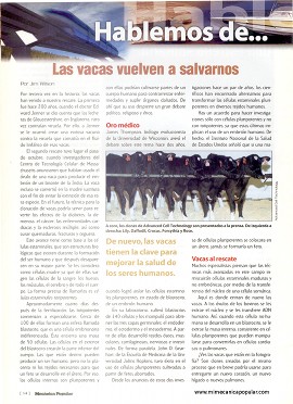 Las vacas vuelven a salvarnos - Febrero 2001