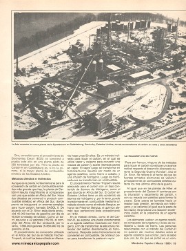 Carbón Para Su Auto - Marzo 1980