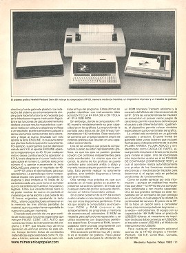 Computadora HP-83 - Mayo 1982