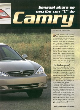 Toyota Camry - Mayo 2002