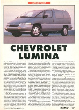 Chevrolet Lumina APV - Enero 1992