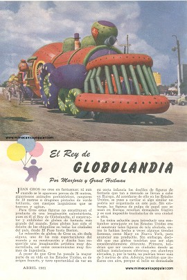 El Rey de Globolandia - Abril 1951