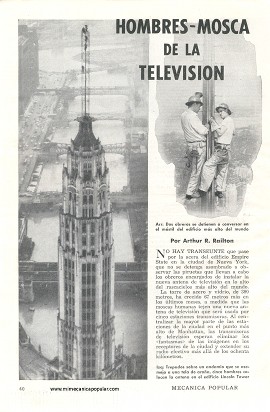 Hombres-Mosca de la Televisión - Junio 1951