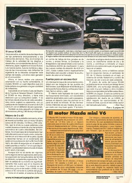 Los Nuevos Autos de Octubre 1991
