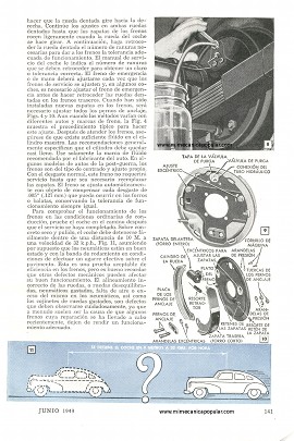 Atención Mecánica de los Frenos - Junio 1949