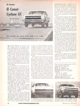 En Escena: El Comet Cyclone GT - Julio 1966