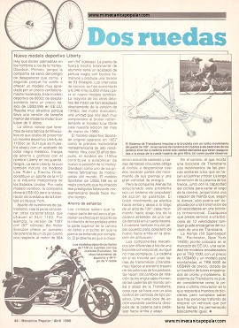 Dos ruedas - Abril 1986