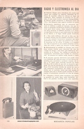 Radio y Electrónica al Día - Noviembre 1951