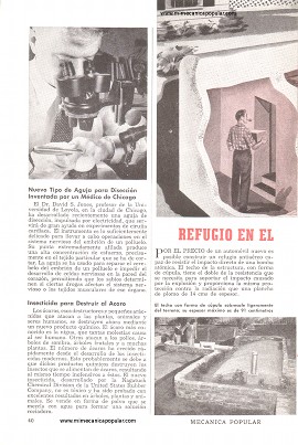 Refugio en el Traspatio de la Casa - Diciembre 1951