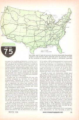 Cómo se Construyen Las Nuevas Supercarreteras - Mayo 1958