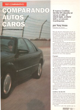 Comparando Autos Caros - Mayo 1992