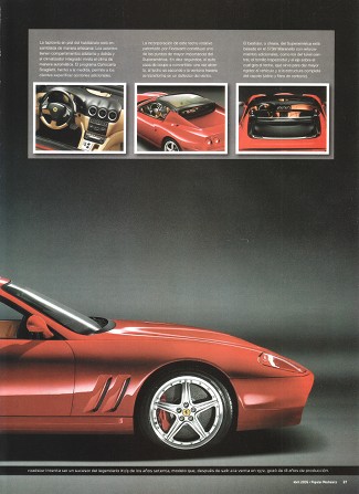 Ferrari Superamérica - Abril 2005