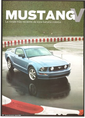 Mustang vs Corvette - Agosto 2005