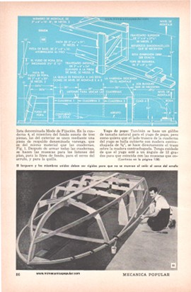 Construye el -Swish- Autobote Deportivo de 15 pies - Parte I - Mayo 1958