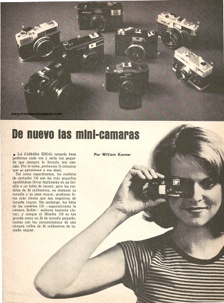 De nuevo las mini-cámaras - Junio 1977
