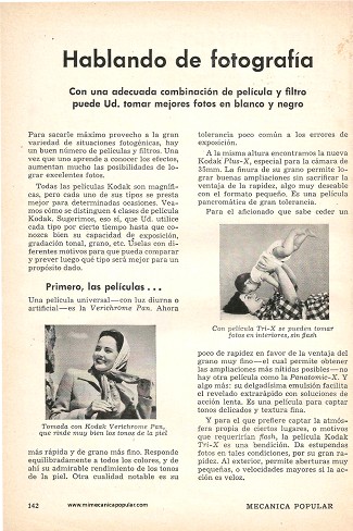 Publicidad - Kodak - Febrero 1957