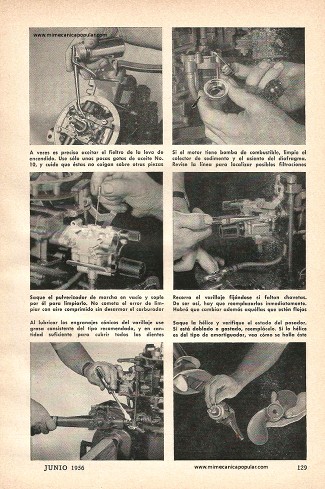 No descuide la revisión de su motor fuera de borda - Junio 1956