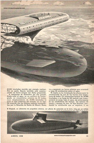 Revolución Atómica En los Astilleros - Abril 1958