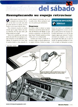 Mecánico del sábado - Reemplazando su espejo retrovisor - Julio 1998