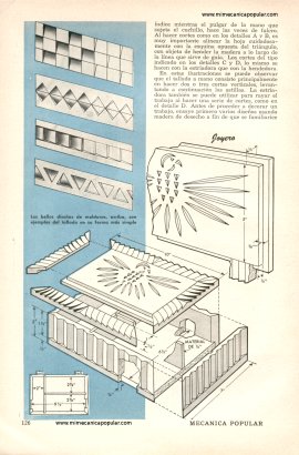 Tallados a Mano - Marzo 1953