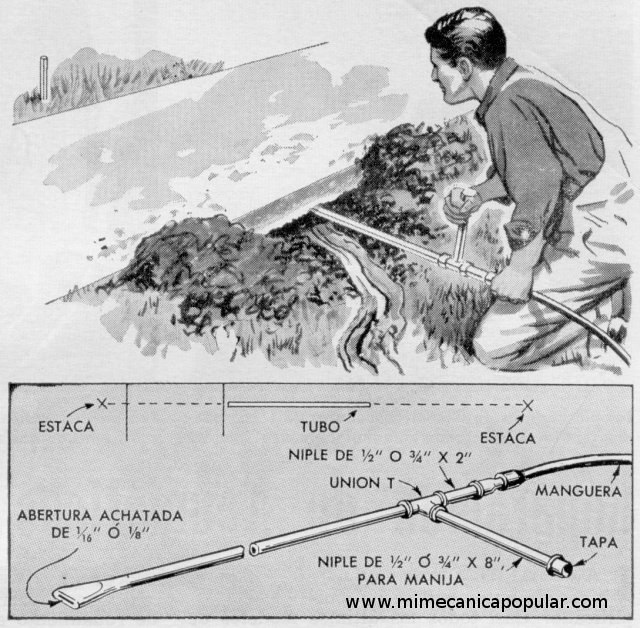 Construcción de Túnel Mediante Agua a presión - Junio 1955