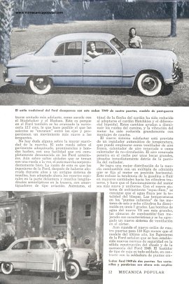 El Debut del Ford 49 -Septiembre 1948