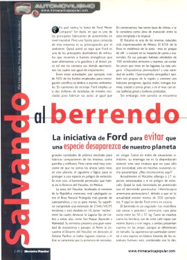 Ford - Salvando al berrendo - Junio 1997