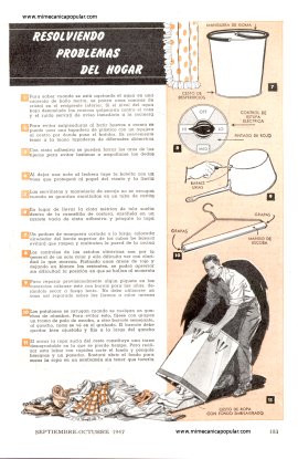 Resolviendo problemas del Hogar - Septiembre 1947