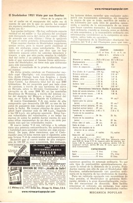 El Studebaker 1951 Visto Por Sus Dueños - Julio 1951