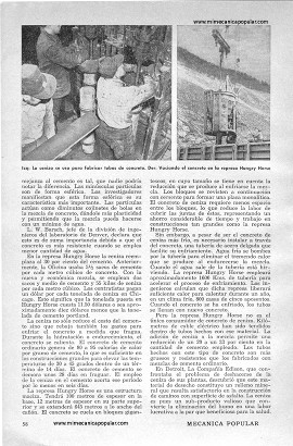 Concreto Hecho con Cenizas -Febrero 1951