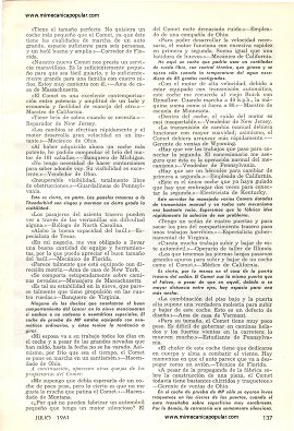 Informe de los dueños: Ford Comet 1961 - Julio 1961
