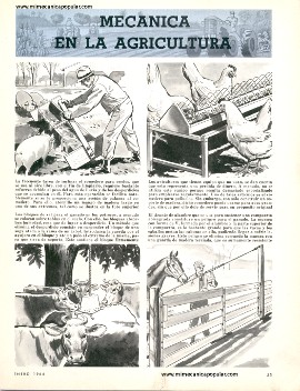 Mecánica en la Agricultura - Enero 1964