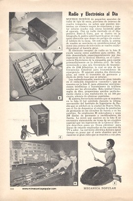 Radio y Electrónica al Día - Octubre 1954