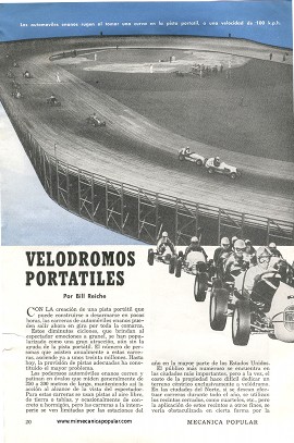 Velódromos Portátiles - Noviembre 1948