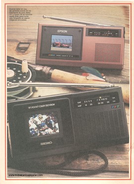 Mini TV a color - Diciembre 1984