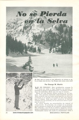No se Pierda en la Selva - Diciembre 1954