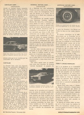 Los autos del 75: General Motors - Diciembre 1974