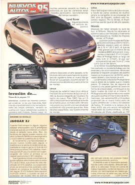 Invasión de Autos Europeos y Asiáticos - Febrero 1995
